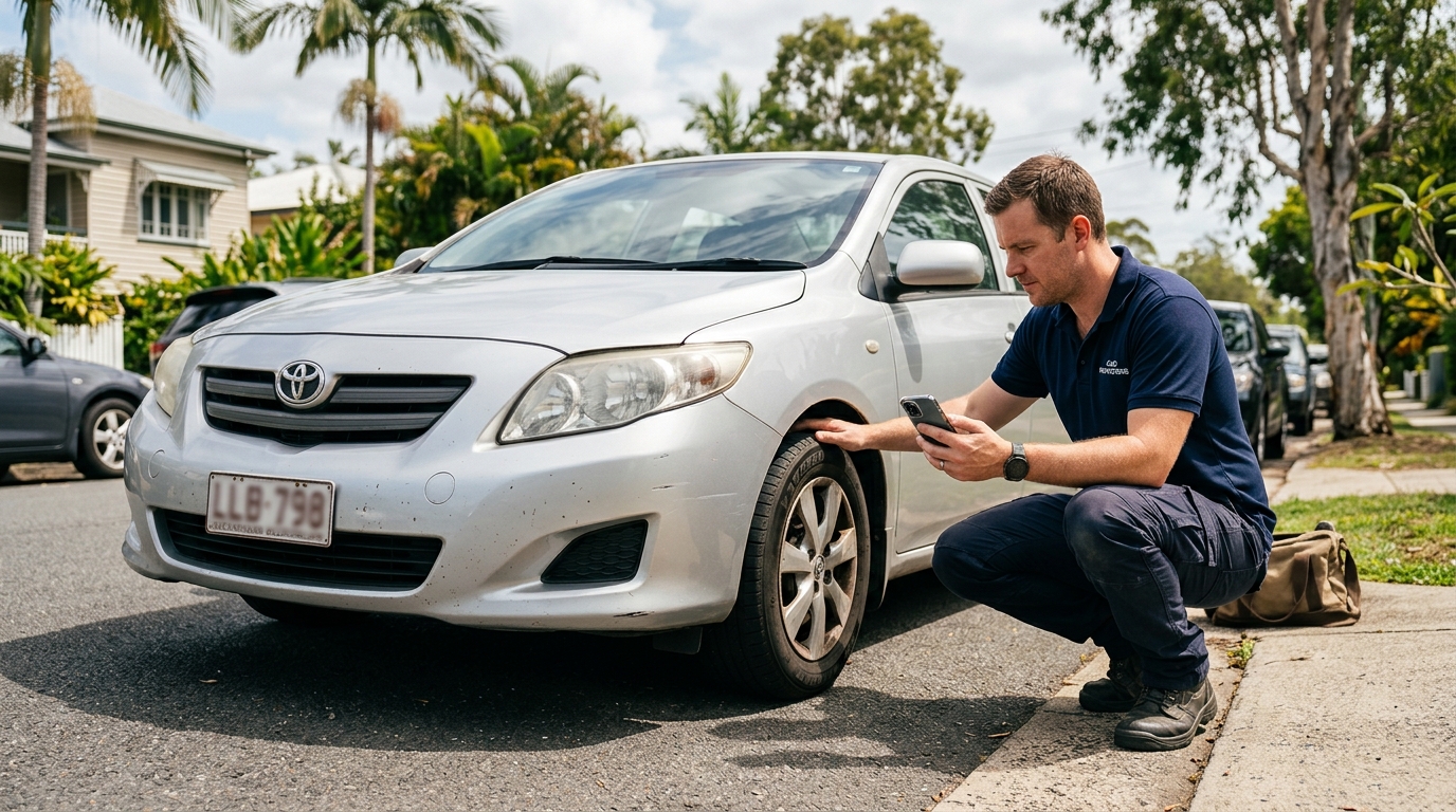 What determines your vehicle's cash offer background